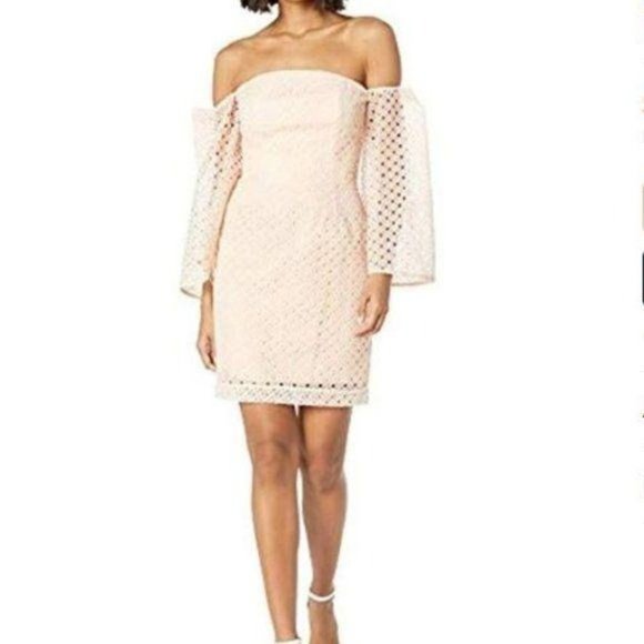 KEEPSAKE the Label Dresses & Skirts - Keepsake Last Dance Off Shoulder Mini Dress Pink